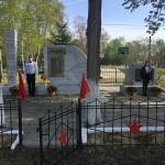 Волонтёры района отметили праздник Великой Победы памятными акциями и добрыми делами.